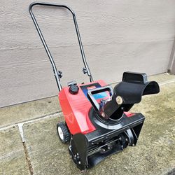 16" TORO POWERLITE 3.25Hp 💥 2 Cycle SNOWBLOWER Pull Start ReadyToGo