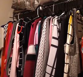 Rearranging my closet each $3