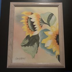 Sunflower Painting 