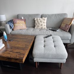 Couch With Ottoman