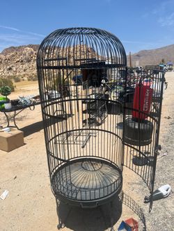 Huge birdcage