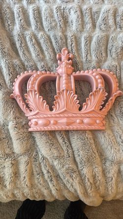 Pink Crown Wall Art