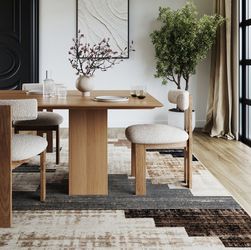 modern geometric rug