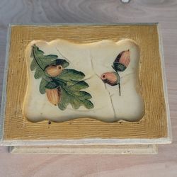 ACORN TRINKET BOX 4.5"×3.5"×1.75