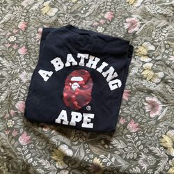 Bape Logo Shirt Xl
