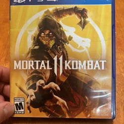 Sony PS4 Mortal Kombat 11 Video Game