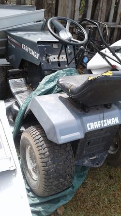 Craftsman tractor