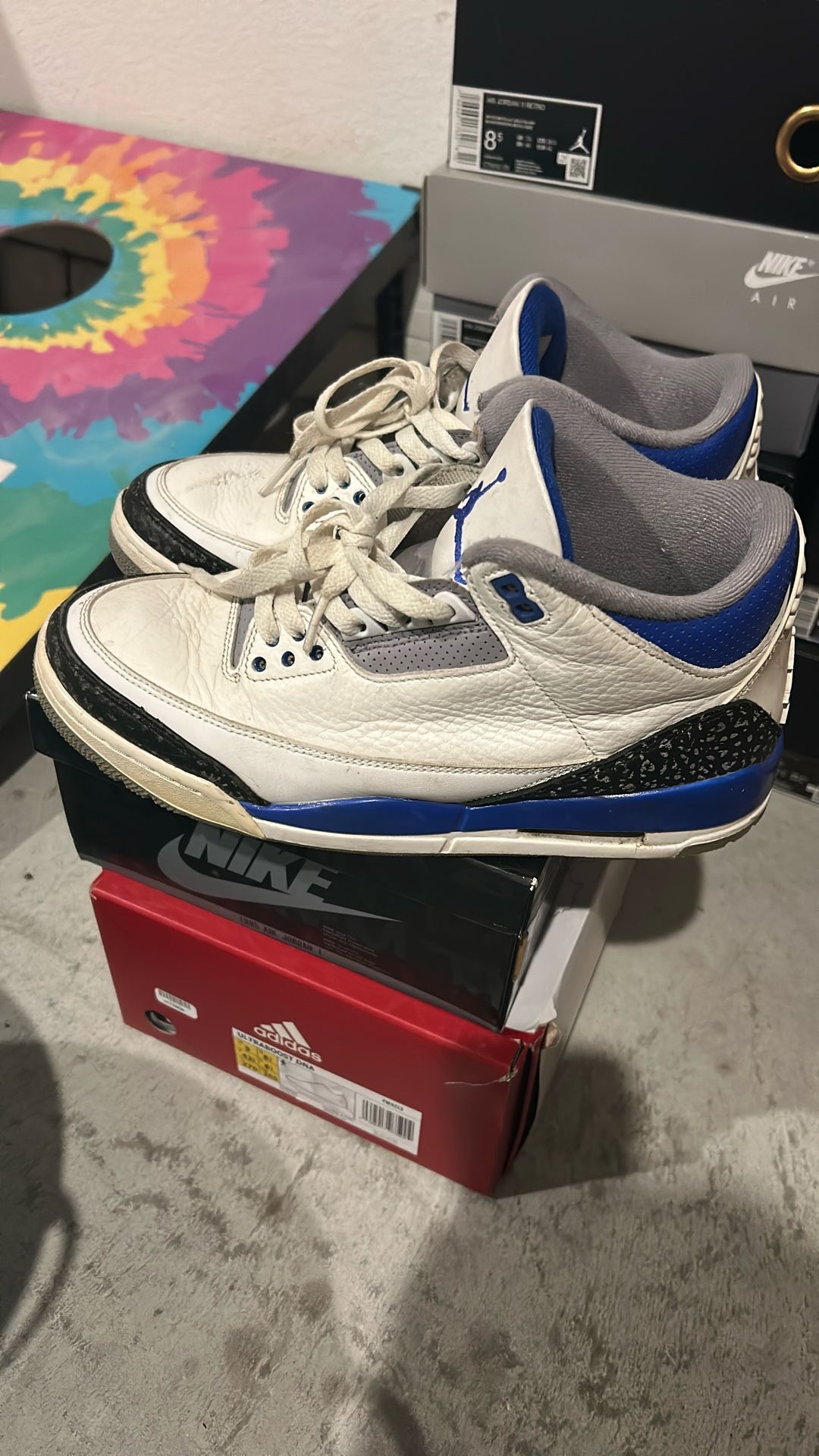 Retro Jordan 3  Shoes