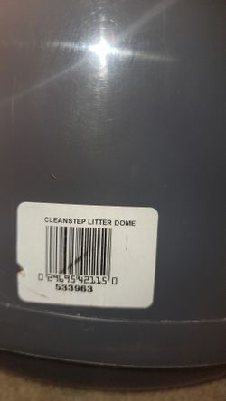 Booda Clean Step Litter Box in Dark Grey

