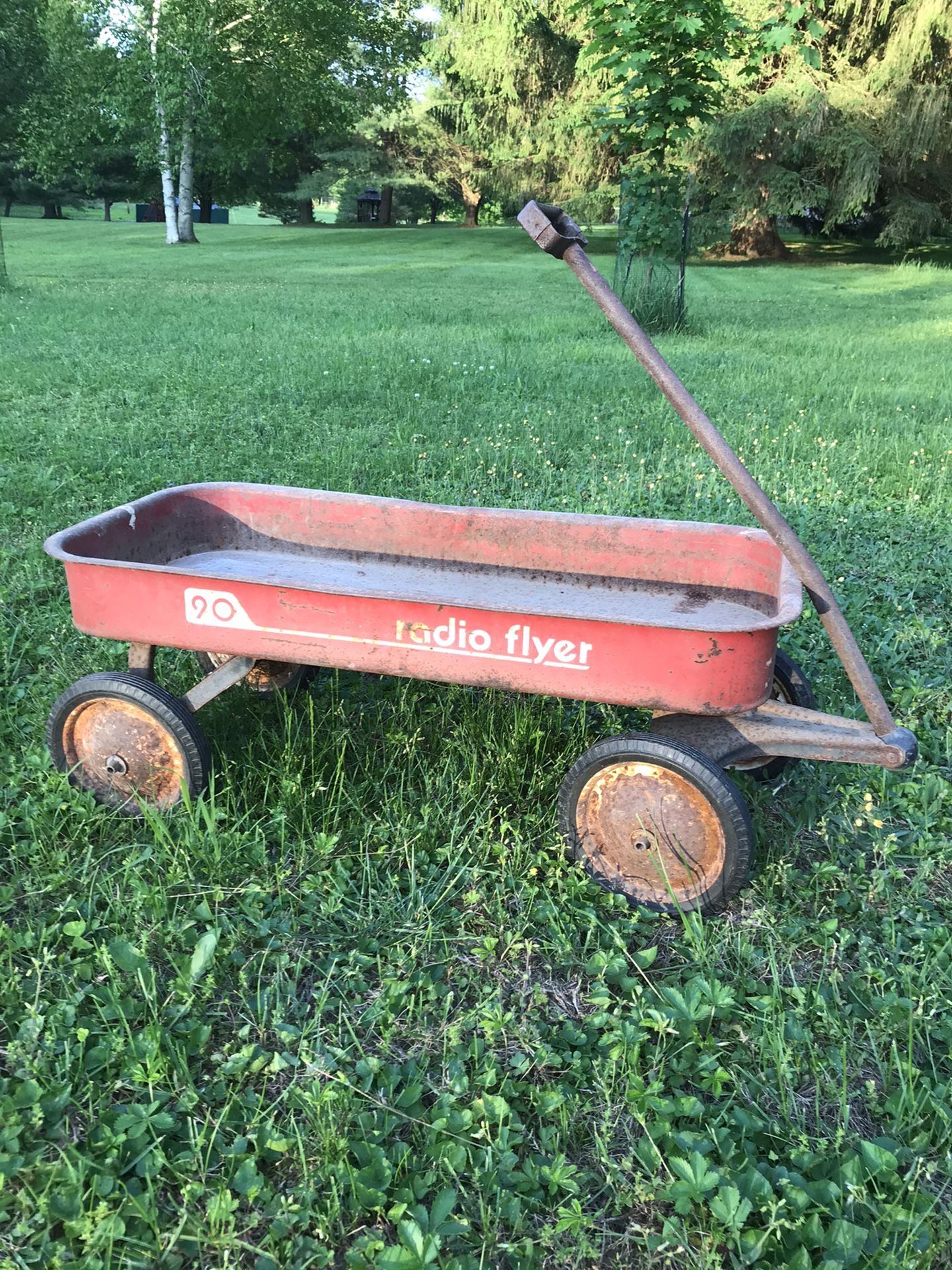 Antique Radio Flyer Wagon