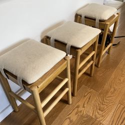 Counter Stools (Set of 3)