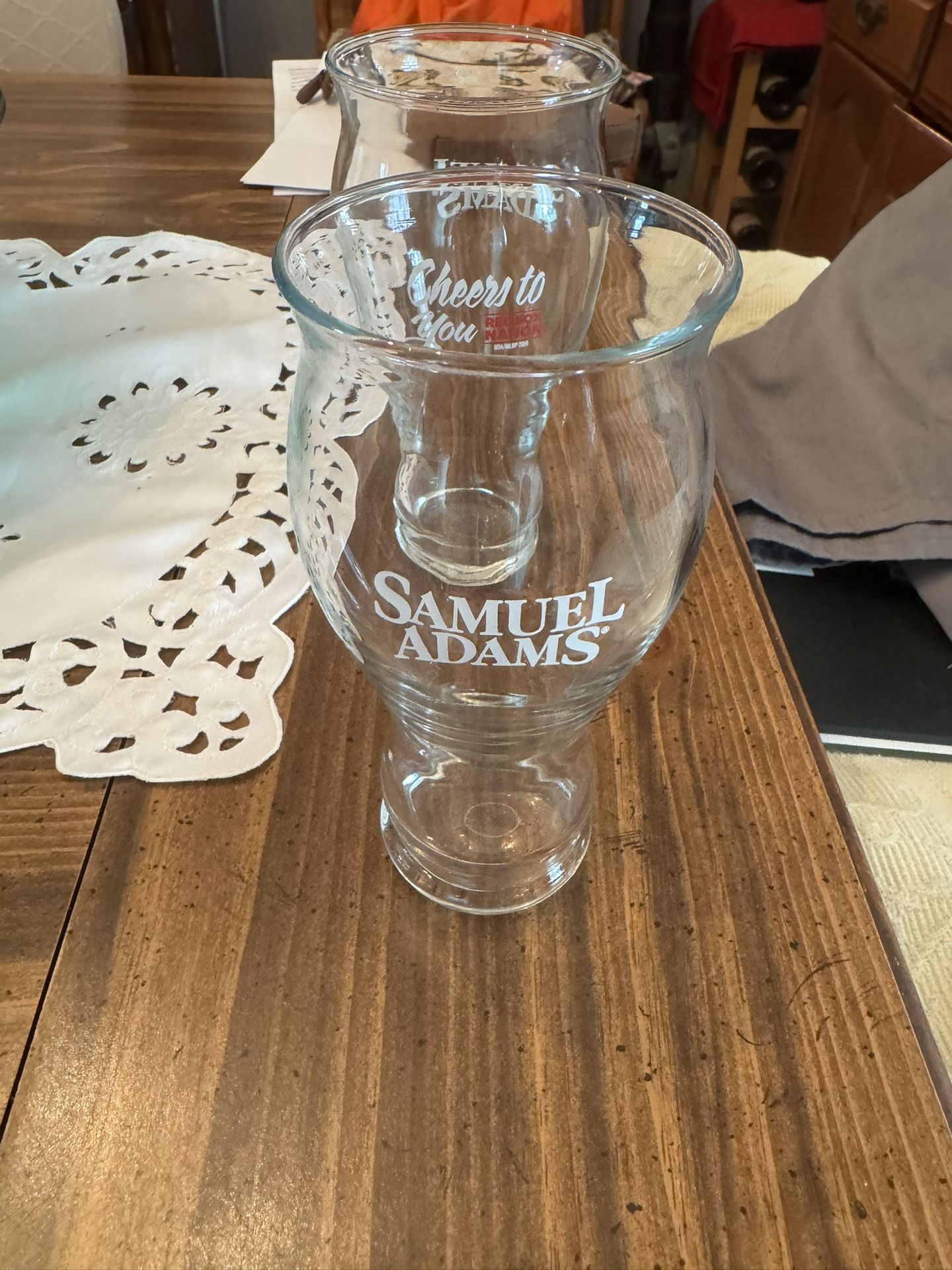 Samuel Adams 16oz Beer Glass