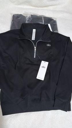 Alo half zip black