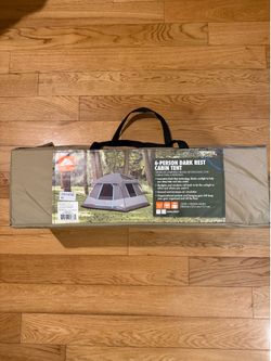 Ozark Trail 6 Person Dark Rest Tent
