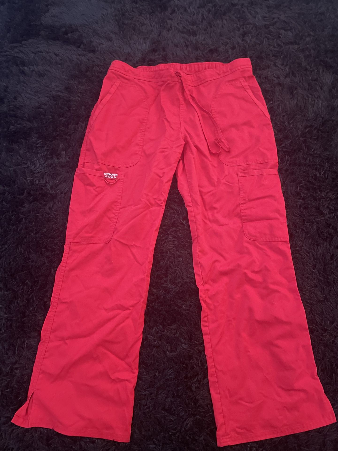 Cherokee Red Scrub Set