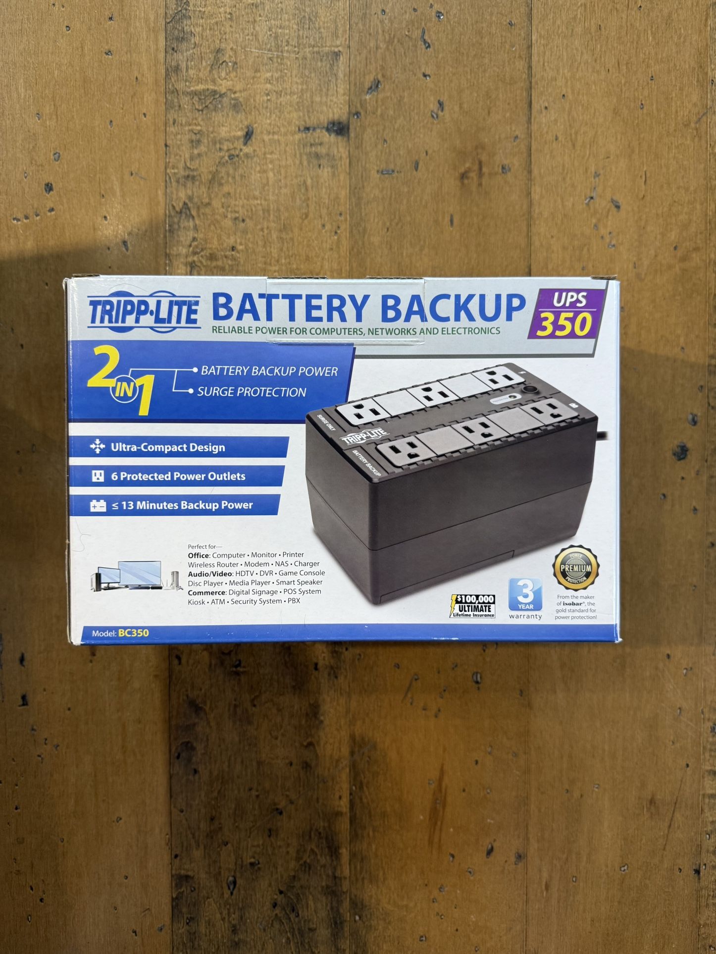 Tripp-Lite Battery-Backup Power Source