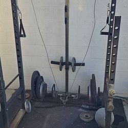 Half Rack With Weights