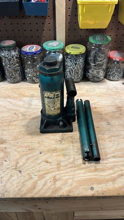 Antique sears 5 ton bottle jack