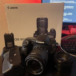 Canon 90D  With Lens Available For Sale Alone Or Bundle 