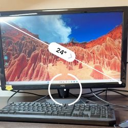 AOC 1080p Monitor Up To 75Hz