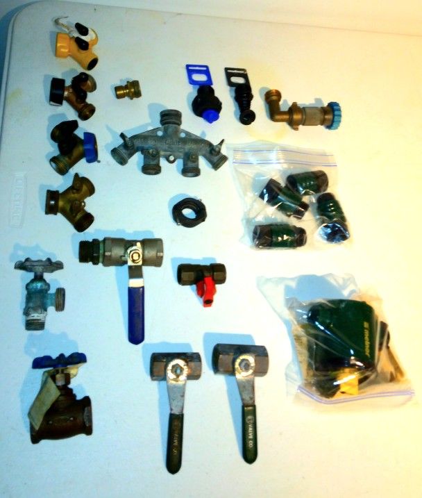 Assortment Of Water Valves And More