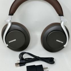 Shure AONIC 50 Gen 1 Wireless Noise Cancelling Brown Headphones