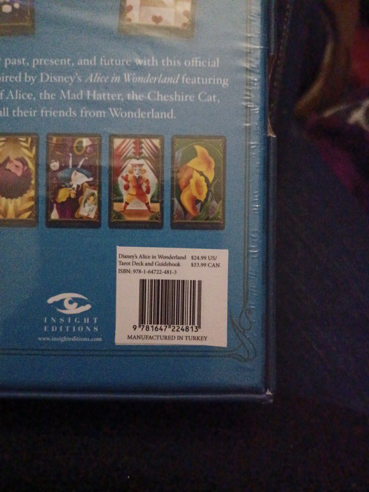Alice And Wonderland Tarot Deck And Guidebook 