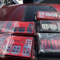 Gas brake and clutch covers