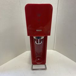 Sodastream Source SOU-001 Soda Maker Machine Sparkling Water - Red - Tested