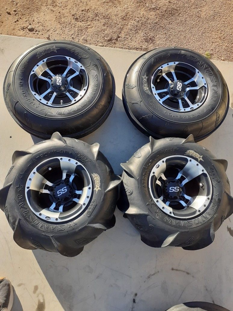 Sand Star Paddle Tires