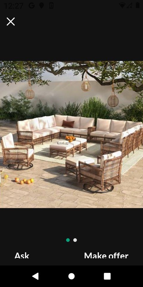 14 Person Patio Set High Quality Patio Furniture Brand New