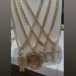 GOLD PLATED LAMINATED GOLD GOOD QUALITY  each 80 free delivery usps