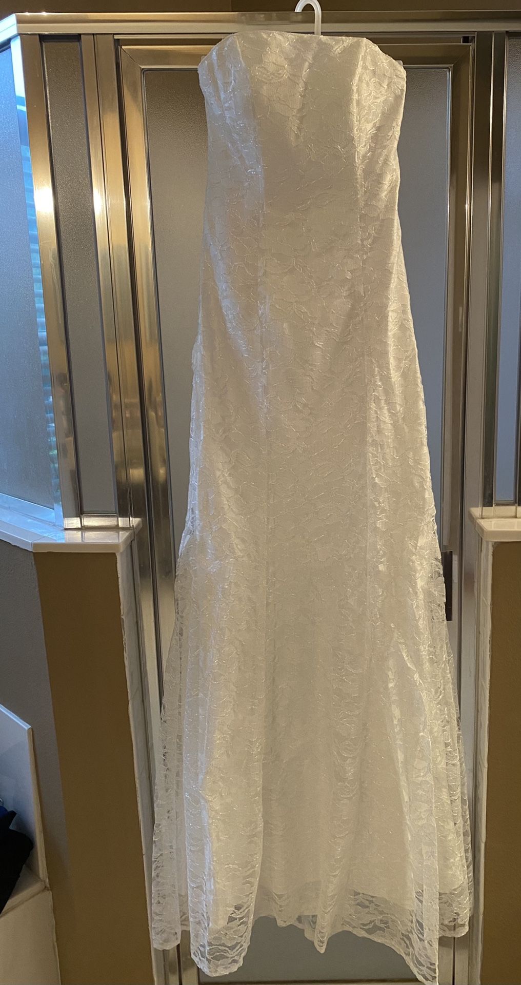 Wedding dress size Large