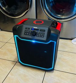Ion Pathfinder 4 - Bluetooth Portable Bluetooth Speaker – 100-Hour Battery, Waterproof, LED Light Show