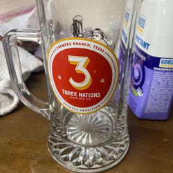 Three Nations Brewing Beer Mug
