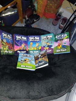 Dog man and cat kid comic club