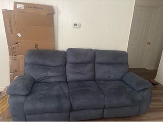Semi new couch set