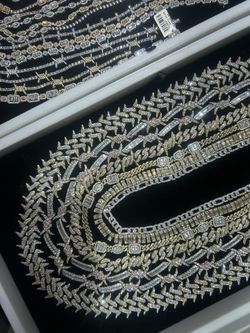 Gold Diamond Chains 