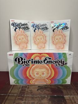 Popmart Labubu Big Into Energy Blind Boxes