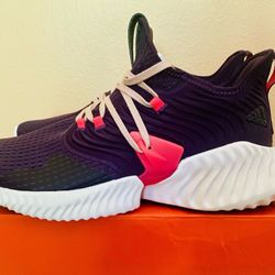 Adidas Men’s Size 10 Alpha-bounce Instinct CC Legend Purple Running Sneakers F35396 NWT $65.00