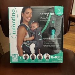 Infantino Flip 4-in-1 Convertible Baby Carrier, Adjustable, Ergonomic Baby