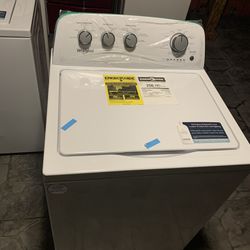 Whirl pool top load washer and dryer New