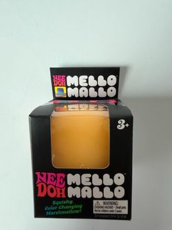 NeeDoh Mello Mallo Color Changing Squishy Toy - Brand New