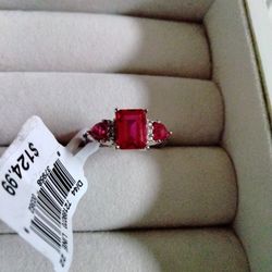 Ruby Diamond Ring
