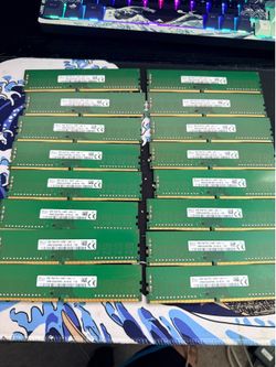 DDR4 2400. SK Hynix. 8GB sticks $15 each