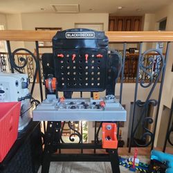 Black & Decker Play Tool Work Bench - EUC