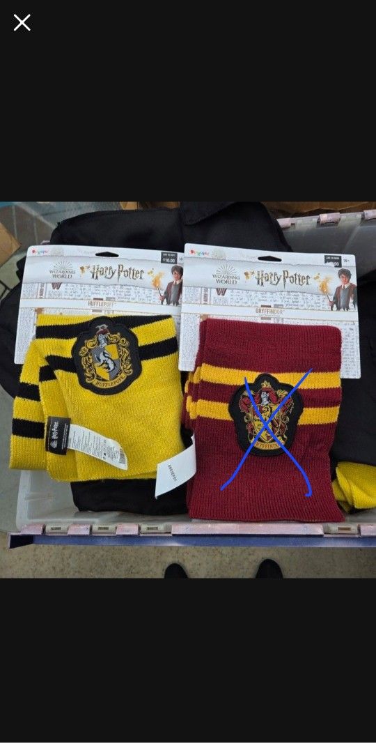 Harry Potter Scarves Gryffindor Of Huffllepuff 