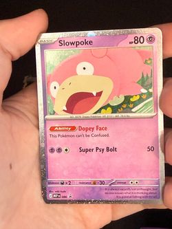 Pokemon TCG - Slowpoke Cosmos Holo Promo