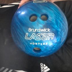 Bola De Boliche Brunswick LASER. De 14 Libras