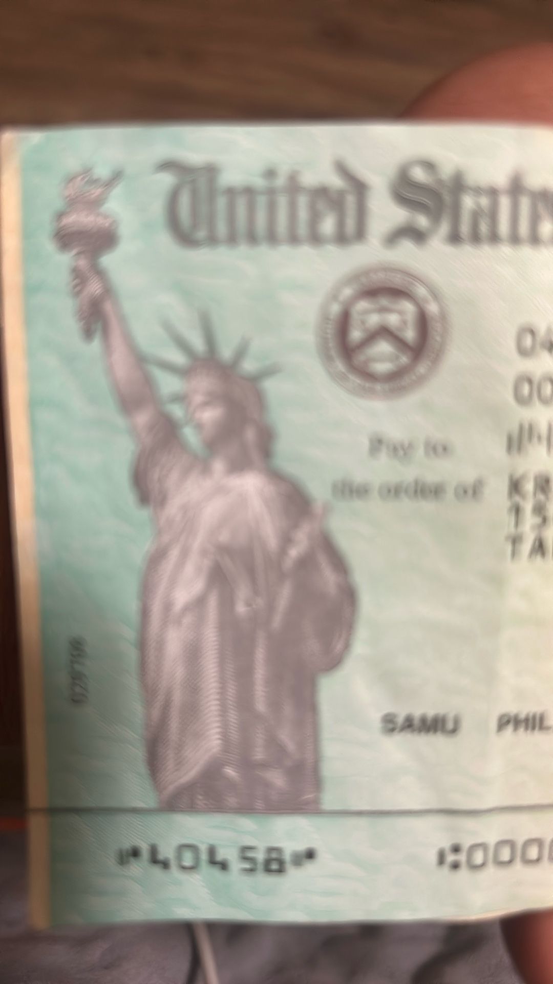 checks 50 a pop